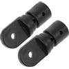 Luxshiny Tappo Terminale Occhiello per Imbarcazione in Nylon Leggero, Set da 2 Accessori Multiuso per Montaggio Baldacchino Barca per Yacht, Kayak e Camper