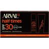 ARVAL HALF TIMES SPF30 5FIALE ABBRONZANTE RAPIDO + 5 TUBI FISSANTE RAPIDO