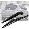 AjaxCat Braccio e Spazzola Tergilunotto Posteriore per Lancia Ypsilon Type 846 2011-2015, Braccio Tergicristallo Posteriore e Gomma Tergicristallo Ricambio