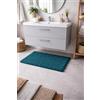 TEXTILE COLLECTION Tappeto Bagno Riccio 50x80 cm e 60x120 cm - Cotone & Poliestere, Asciugatura Rapida (Ottanio, 50x80)