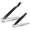 Eupneicu Tagliaunghie [Piccolo], Tagliaunghie Professionale, Professionale In Acciaio Inox, Con Grande Per Uomo E Donna [Nero]