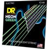 DR Strings DR String NGE-10 Neon Green Set di corde per chitarra elettriche