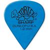 Jim Dunlop Dunlop 412 Plektren TORTEX SHARP blue 1.00 mm