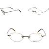 DKNY montatura per occhiali da vista uomo donna rimless metallo vintage ITALY DKNY