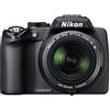 Nikon Fotocamera Bridge compatta Coolpix P100 - Nero + Nikon Nikkor 26X Wide Optical Zoom ED VR 26-678mm f/2.8-5.0 f/2.8-5.0 - refurbished