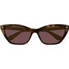 Gucci Occhiali da Sole GG1815S 002 Marrone/Viola Donna 58/15/140