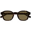 Gucci Occhiali da Sole GG2106S 002 Marrone/Marrone Uomo 49/22/145
