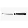 Arcos Coltelleria da Tavola, Coltello bistecca Coltello Tavola, Lama Acciaio Inossidabile NITRUM 110 mm, Manico Nylon, Colore Nero
