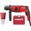 Hilti 228080 Martello perforatore compatto TE 2 230 V (650 W, 1.8 J, SDS Plus, attività di perforazione con 2 modalità: con e senza percussioni. Peso: 2,7 kg. Include valigetta)