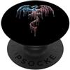 Paint Dripping Patriotic 4th of July US Dragon Fantasy Bandiera americana USA Drip Graffiti Patriottismo PopSockets PopGrip Adesivo