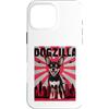 Chihuahua Puppy Lover PS Custodia per iPhone 16 Pro Max Divertente retrò giapponese Dogzilla Chihuahua Amante dei cani