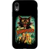 Halloween Vintage Spooky Retro Film Post Custodia per iPhone XR Ritorno di Vampurr | B-Movie divertente gatto vampiro horror anni '80