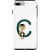 Timowo Studio Custodia per iPhone 7 Plus/8 Plus Giraffa Diploma Lettera C Alfabeto Animale