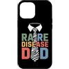 Rare Disease Warrior Gifts for Women and Custodia per iPhone 12 Pro Max Mese di sensibilizzazione sulle malattie rare Zebra febbraio Malattia rara