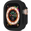BOTOMALL per Apple Watch Case Ultra 49mm Serie 8 Soft Flessibile TPU Sottile Leggero Protettivo Bumper per iWatch [Senza Schermo] - Nero