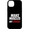 IronFit Workout Motivation Custodia per iPhone 14 Plus Fare muscoli non scuse palestra allenamento fitness