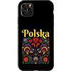 Poland Heritage Gifts Co Custodia per iPhone 11 Pro Max Polonia Polska Pride Retro Vintage Heritage Design