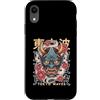 TOKYO WAVES Oni Mask Designs Custodia per iPhone XR Yokai Oni Maschera Diavolo Giapponese Demone Tattoo Oni Mask