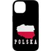 Poland Flag Heritage Clothing & Gifts Custodia per iPhone 14 Bandiera polacca Polonia Patriottica Uomini Donne Bambini Polska