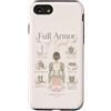 Armor Of Grace Co Custodia per iPhone SE (2020) / 7/8 Armatura piena di Dio Efesini Fede Cristiana Versetto Bibbia