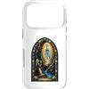 Holy Art Custodia per iPhone 17 Pro Nostra Signora Di Lourdes Grotta Mariana Mosaico Sacro Arte Fede