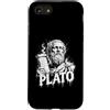 Ancient Greek Philosophy Plato Aesthetic Custodia per iPhone SE (2020) / 7/8 Platone Greco Antico Filosofo Ateniese Pensatore