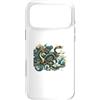Simmon's Merch Custodia per iPhone 17 Pro Max Majestic Dragon Design, design a forma di nuvole vorticose, modello S35