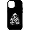 Ancient Greek Philosophy Aristotle Icon Custodia per iPhone 12/12 Pro Ritratto filosofo greco antico di Aristotele