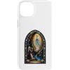 Holy Art Custodia per iPhone 14 Plus Nostra Signora Di Lourdes Grotta Mariana Mosaico Sacro Arte Fede