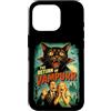 Halloween Vintage Spooky Retro Film Post Custodia per iPhone 16 Pro Ritorno di Vampurr | B-Movie divertente gatto vampiro horror anni '80