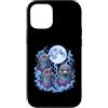 Kawaii Pigeon Club Custodia per iPhone 12/12 Pro Kawaii Pigeon Funny Moon Storm Meme Meme Bird Art