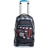 Seven Trolley Jack 2 ruote - SPACE CHECK, Nero, Cross-over System, Maxi ruote, Per bambini e ragazzi, Scuola e tempo libero