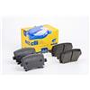 metelligroup 22-0553-0 Pastiglie Freno Anteriori E Posteriori, Made in Italy, Pezzo di Ricambio per Auto/Automobile, Kit da 4 Pezzi, Certificate ECE R90, Prive di Rame