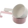 CTIRCHIU Set 2 Cucchiai Dosatori in Metallo per Detersivo Polvere, Misurini Precisi e Ergonomici per Lavatrice, Accessori Pulizia Casa