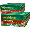 Sogni d'oro Sognid'oro Tisana Digestiva Infuso con Estratti Naturali di Liquirizia Anice Verde Menta Camomilla - 7 Confezioni da 20 Filtri