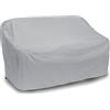 Protective Covers Copridivano, in vimini/rattan, resistente alle intemperie, 3 posti, grande, grigio