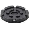 BGS technic BGS Disco in gomma per piattaforme di sollevamento Ø 145 mm - 6473