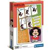 CLEMENTONI Puzzle Mafalda sull'altalena 500 pezzi