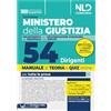 Nld Concorsi Concorso 54 Dirigenti Ministero della Giustizia. Dipartimento dell'Organizzazione Giudiziaria, del Personale e dei Servizi. Manuale con teoria + quiz per le prove concorsuali