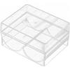 Generico Custodia Per Vassoio Per Fiches Da Poker - Porta Fiches Da Poker A 2 Slot | Display Per Fiches Da Poker | Il Portatore Di Fiches Da Poker Tiene | 40 Chip Di Dimensioni Standard Per Principianti Ed Esp