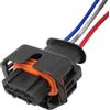 HZSMYXGS Spina sensore auto 3P Auto MAP Senso Connettore Common Rail Diesel Pompa Di Iniezione Pressione Sensore Di Posizione Dell'albero Motore 1928404227