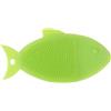 HONMEET Spazzola Massaggio in Silicone Verde per Corpo e Testa, Due Lati | Pulisce la Pelle Gel Doccia, Spazzole da Bagno Pratiche, per Bebè, Viso e Chioma, Uso Quotidiano