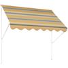 Angerer - Tendone, - Tenda da sole, design n. 500, giallo, 150 x 250 x 225 cm, 2301/500