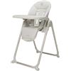Maxi-Cosi Ava2,Seggiolone Pappa 0-3 Anni (Fino a 15 kg), Seggiolone Pieghevole Compatto, Leggero (9,45 kg), 5 Reclinazioni e 6 Altezze, Vassoio Rimovibile Con Una Mano, 2 Ruote, Elegance Beige