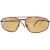 Safilo Uomo occhiali vintage sole anni 80's safilo sporting italy marroni rossi metallo