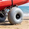 Ruote gonfiabili da spiaggia da 16 pollici per carrello spiaggia, kayak e