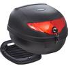 vidaXL Cassetta di Coda del Moto 1 Casco 36 L Bagagliaio Trasporto per Moto