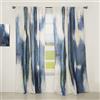 DesignQ Pannello per tende Blue Glam Texture I