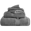 Superior Madison TS - Set di 3 asciugamani, colore: antracite