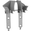 Schellenberg 20073 Imbuto di ingresso universale per tapparelle Maxi, larghezza ingresso 16 mm, 1 coppia